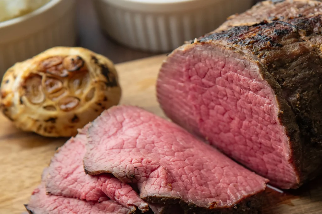 Prime rib rare