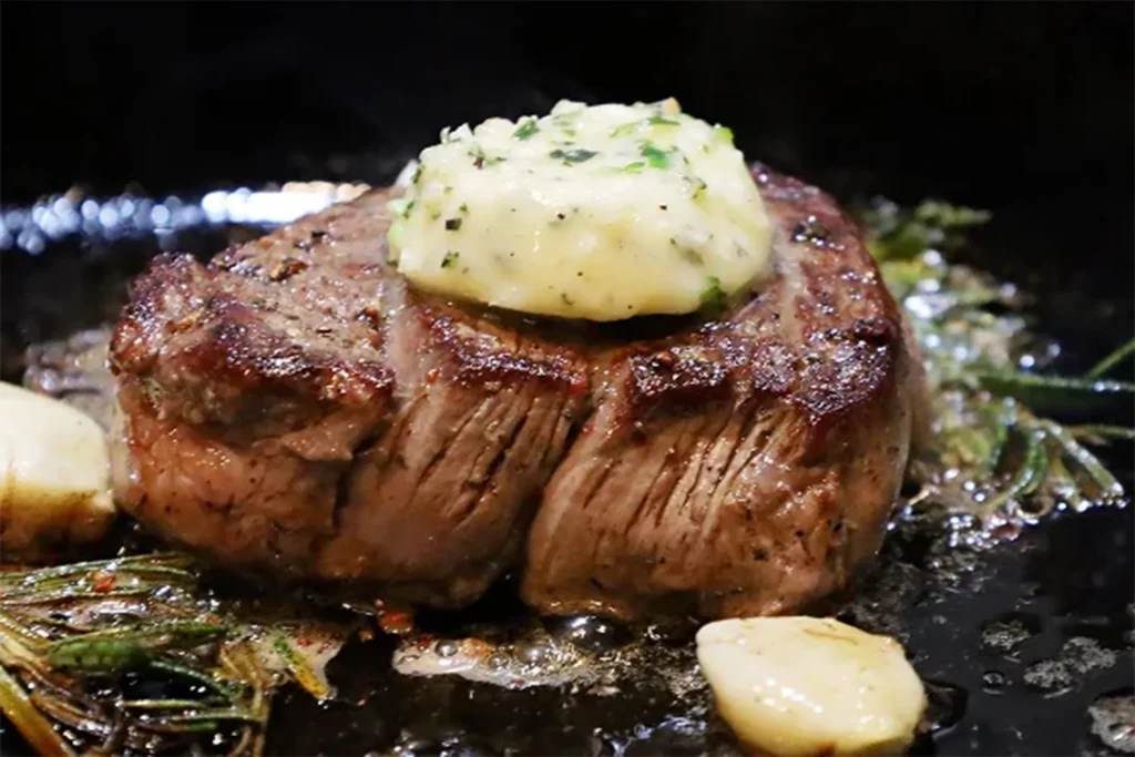 Fillet seared